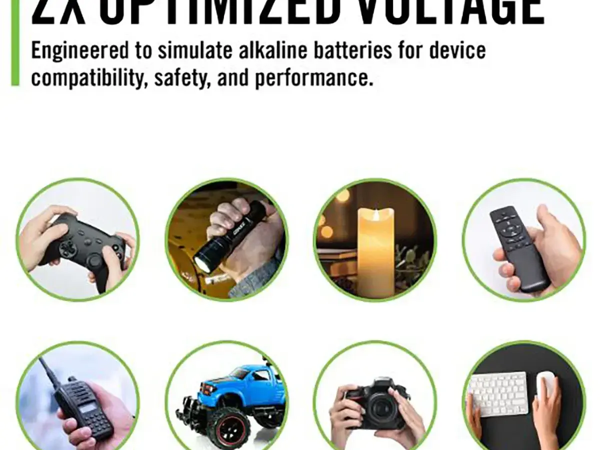 ZXAA Rechargable Battery 8-Pack - photo 3
