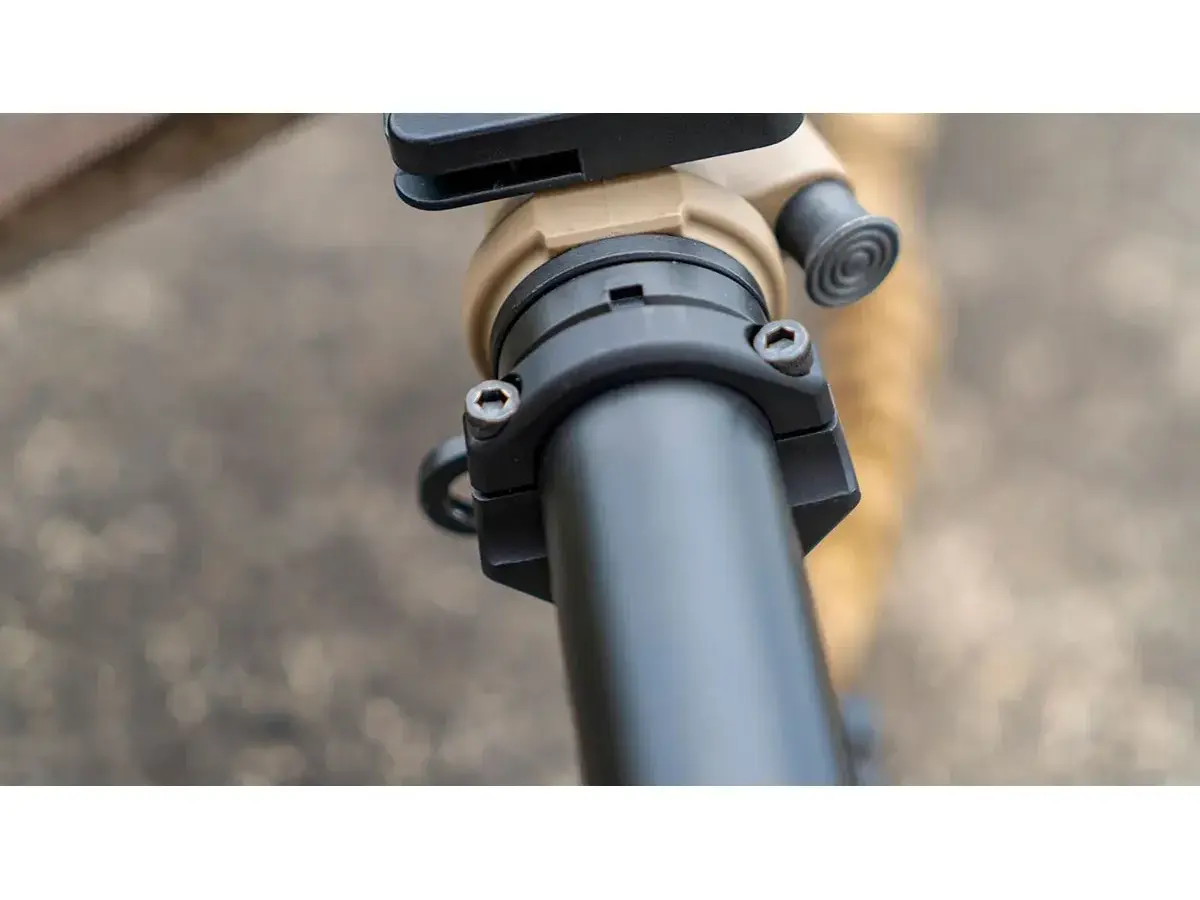 Tri-Base Mil-Spec Buffer Tube QD Sling Mount Black