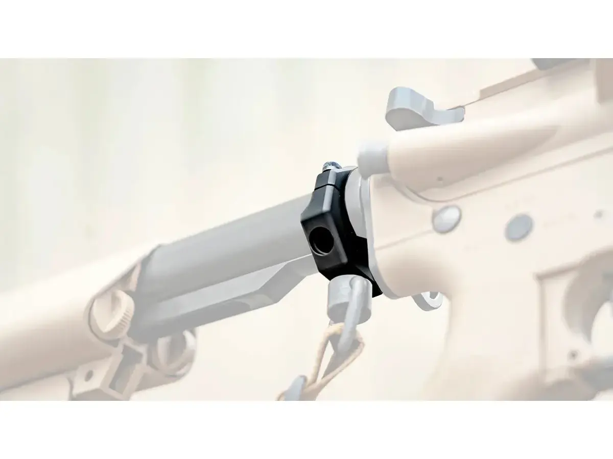 Tri-Base Mil-Spec Buffer Tube QD Sling Mount Black - photo 2