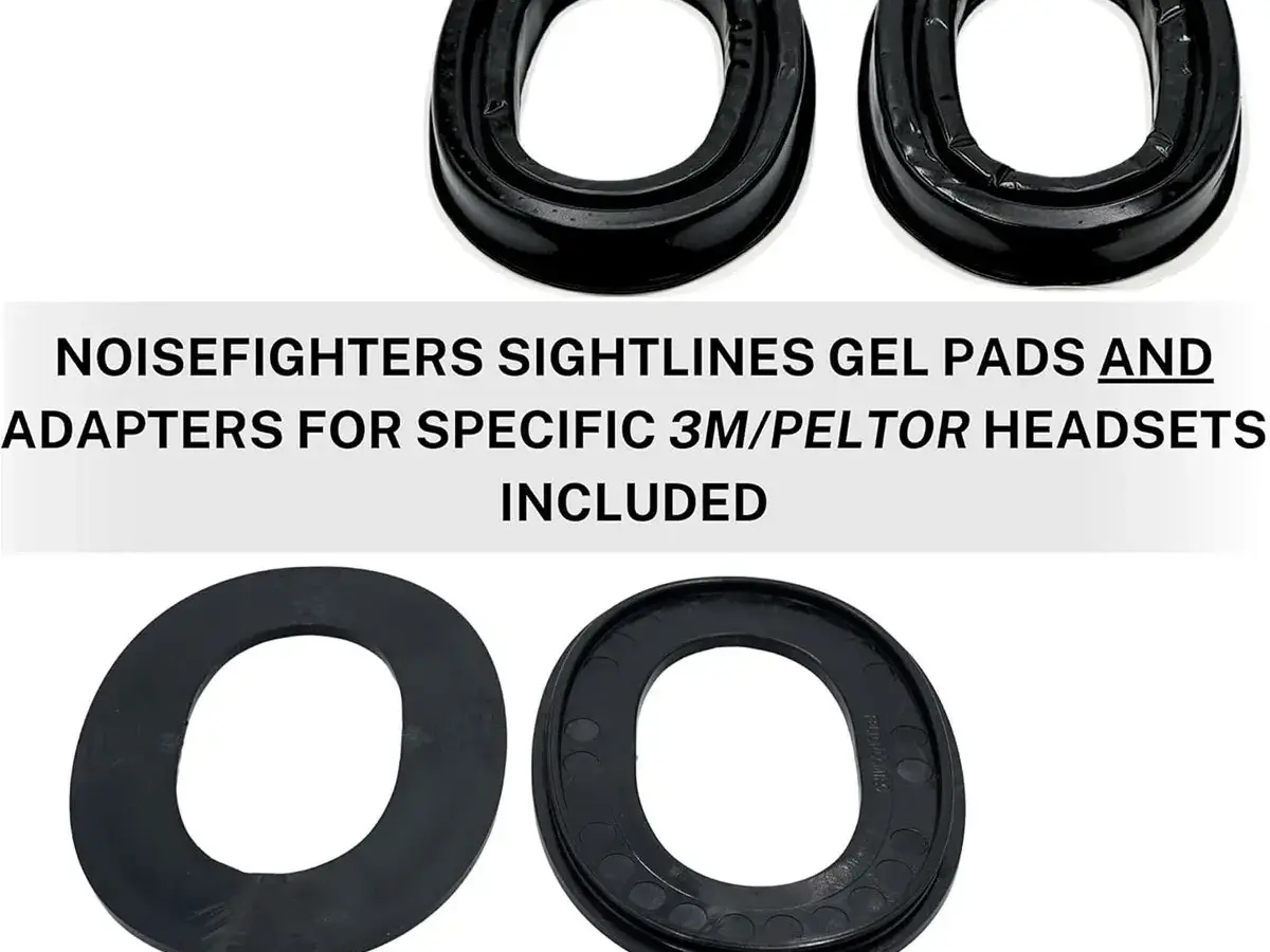 Sightlines Adapter Plates For INVISIO, SORDIN & TCI Black - photo 5