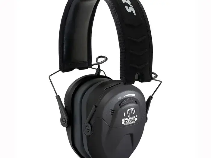 Women/Youth Razor Compact Electronic Ear Muff Black
