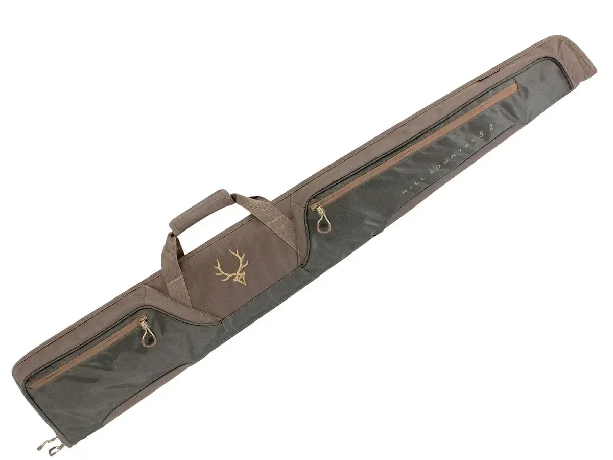 Hill Country II 52" Shotgun Case Green/Walnut