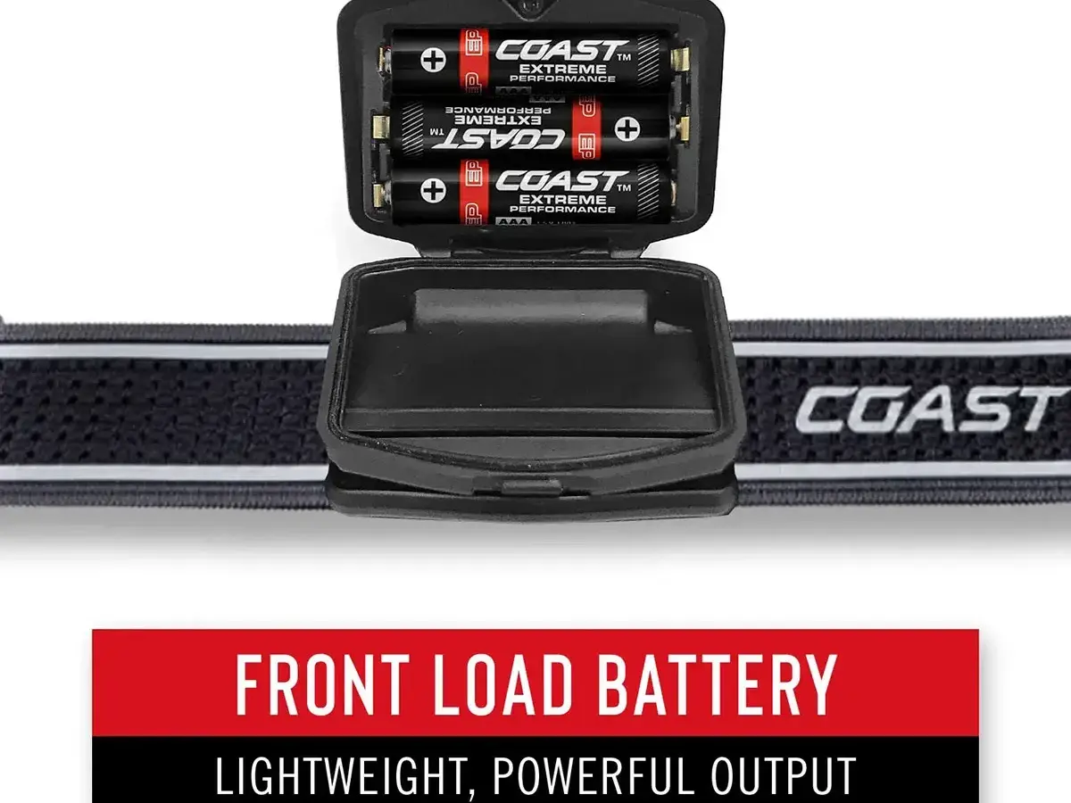 FL70 Headlamp 650 Lumens w/Pure Beam & Twist Focus Black