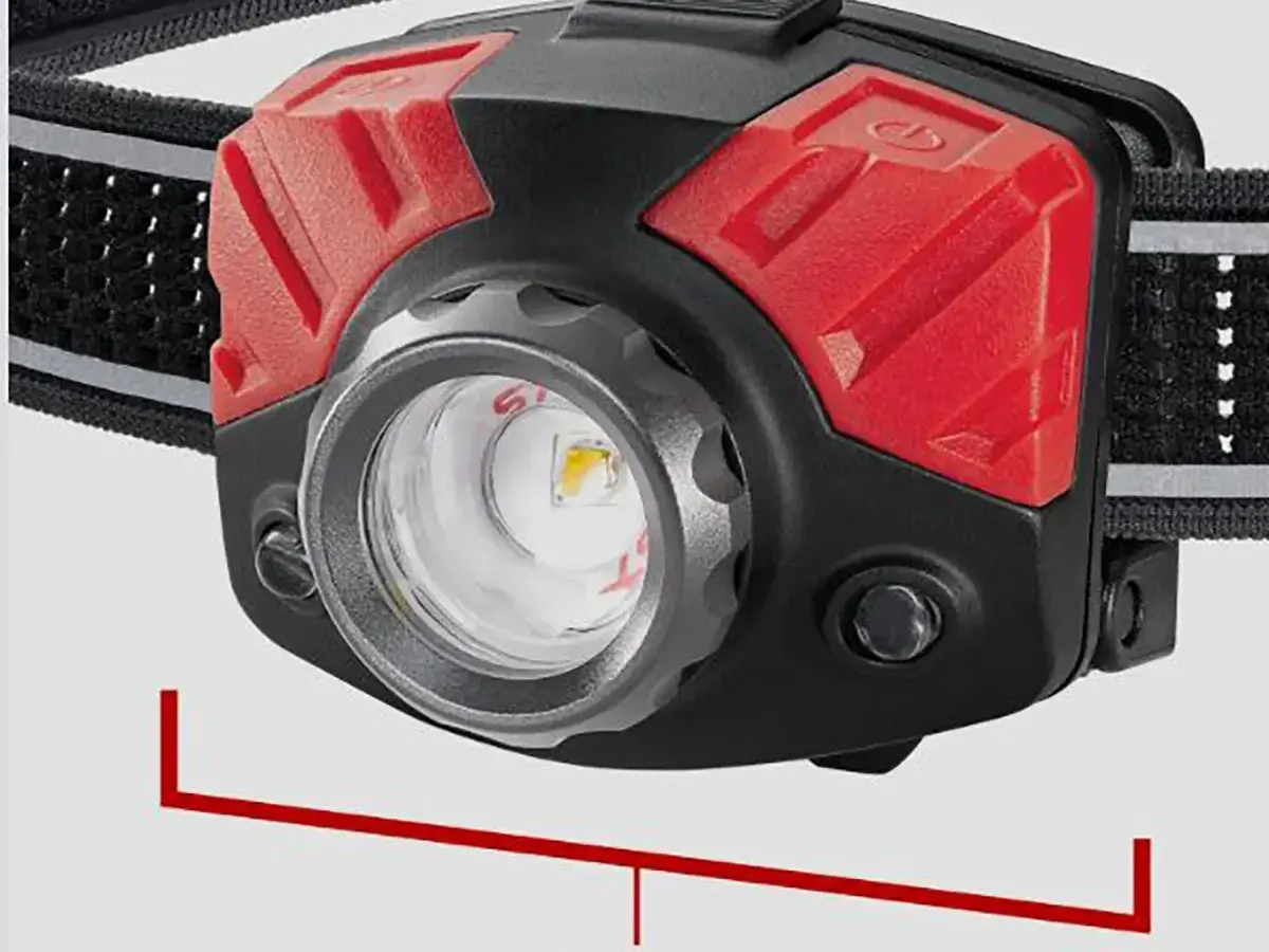 FL75 Headlamp 700 Lumens w/Pure Beam & Twist Focus BLK/Red - photo 6