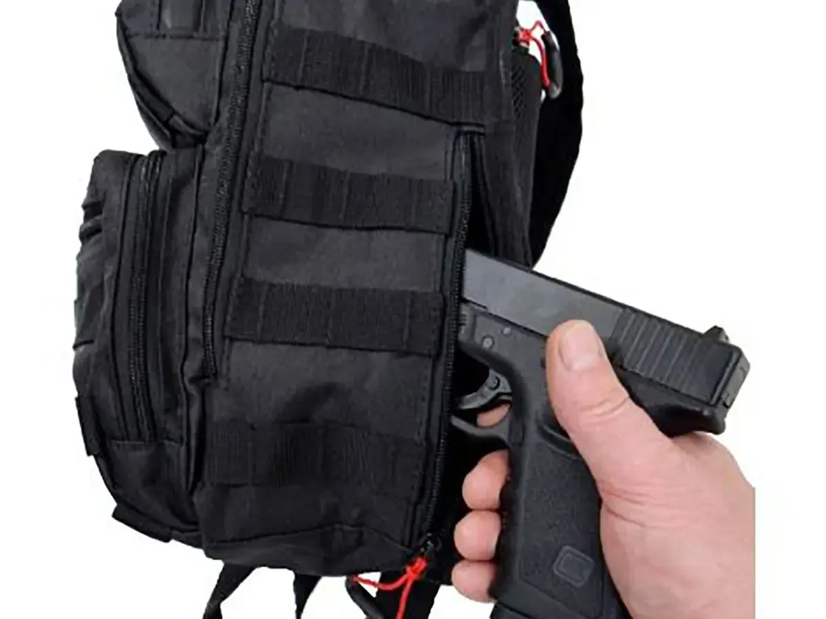 Tactical Sling w/Holster Black - photo 4