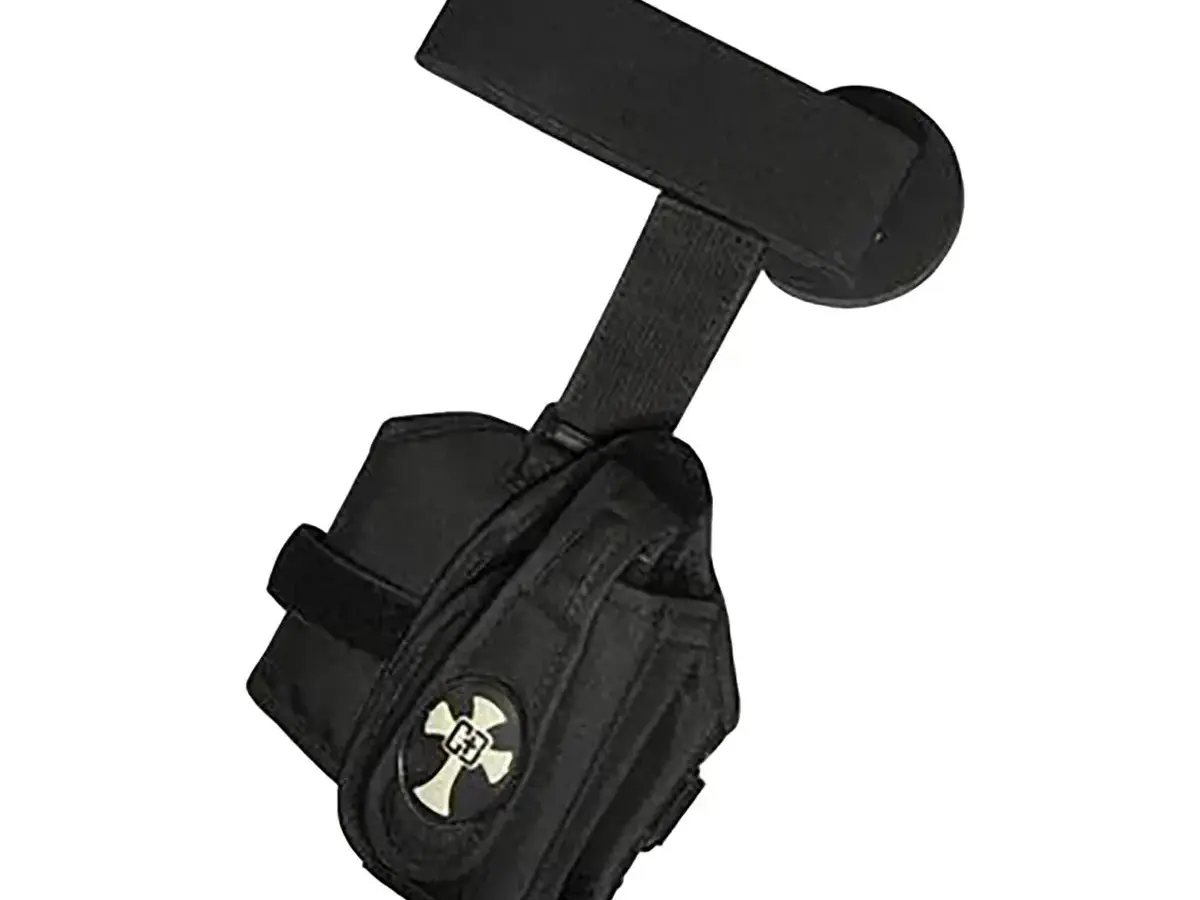 Medium Ankle Holster Right Hand Black