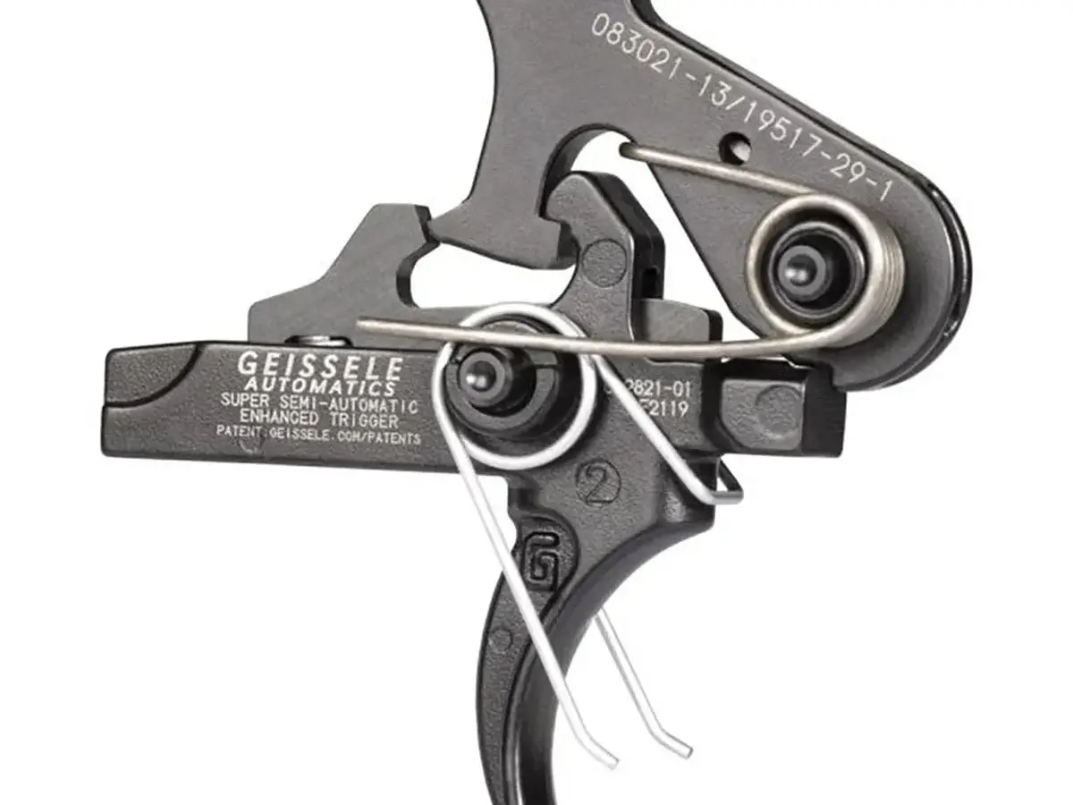 SSA-E Super Sem-Auto Enhanced 2-Stg Curved Trigger for AR-15