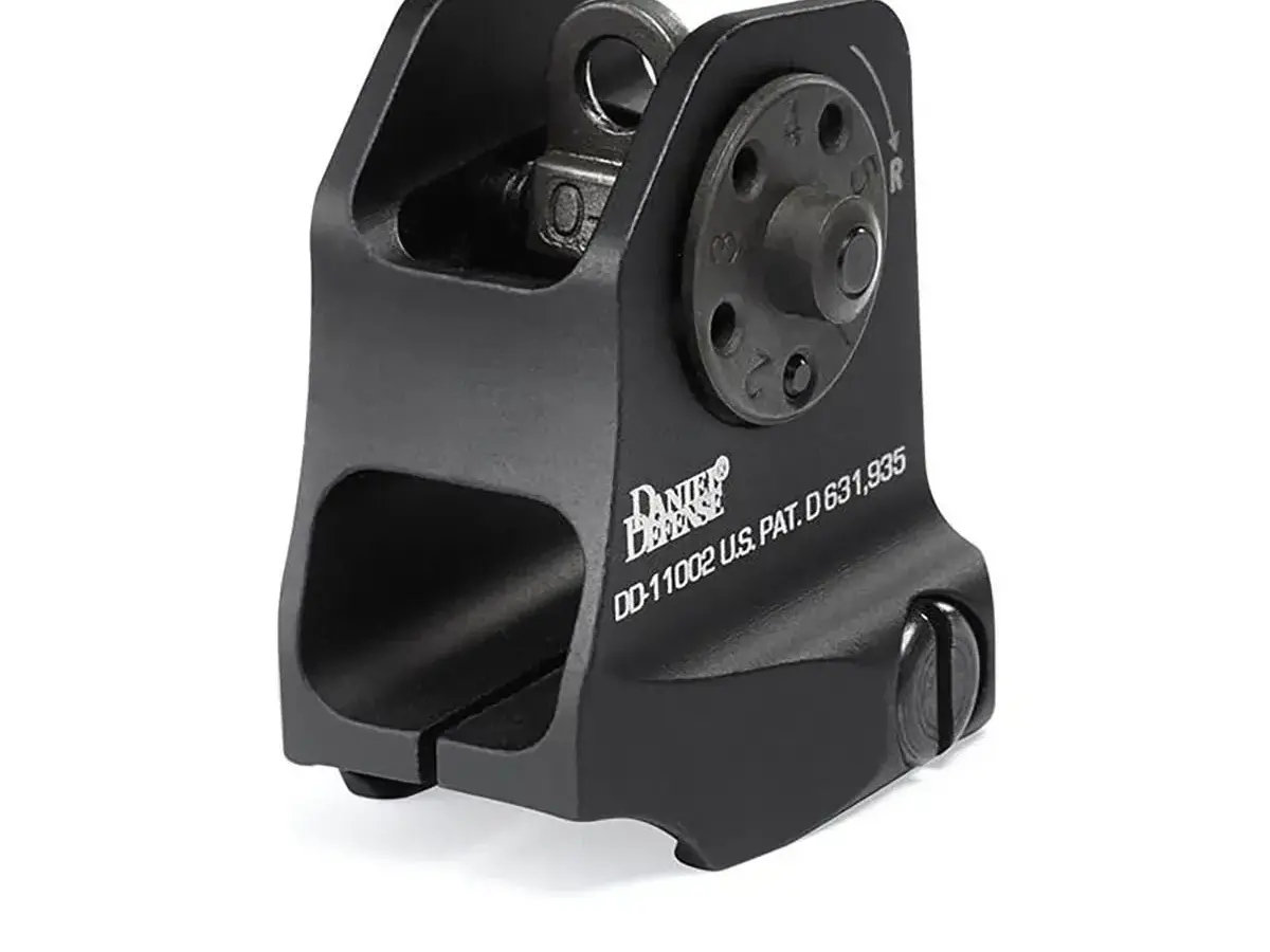 Fixed Lightweight Sight Set for AR-15 Black