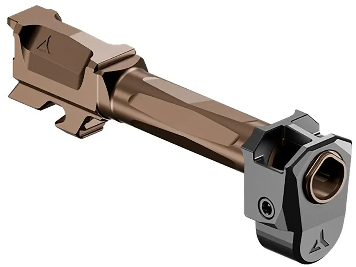 RAMJET Barrel W/AFTERBURNER Micro Comp For Glock 43 - Bronze