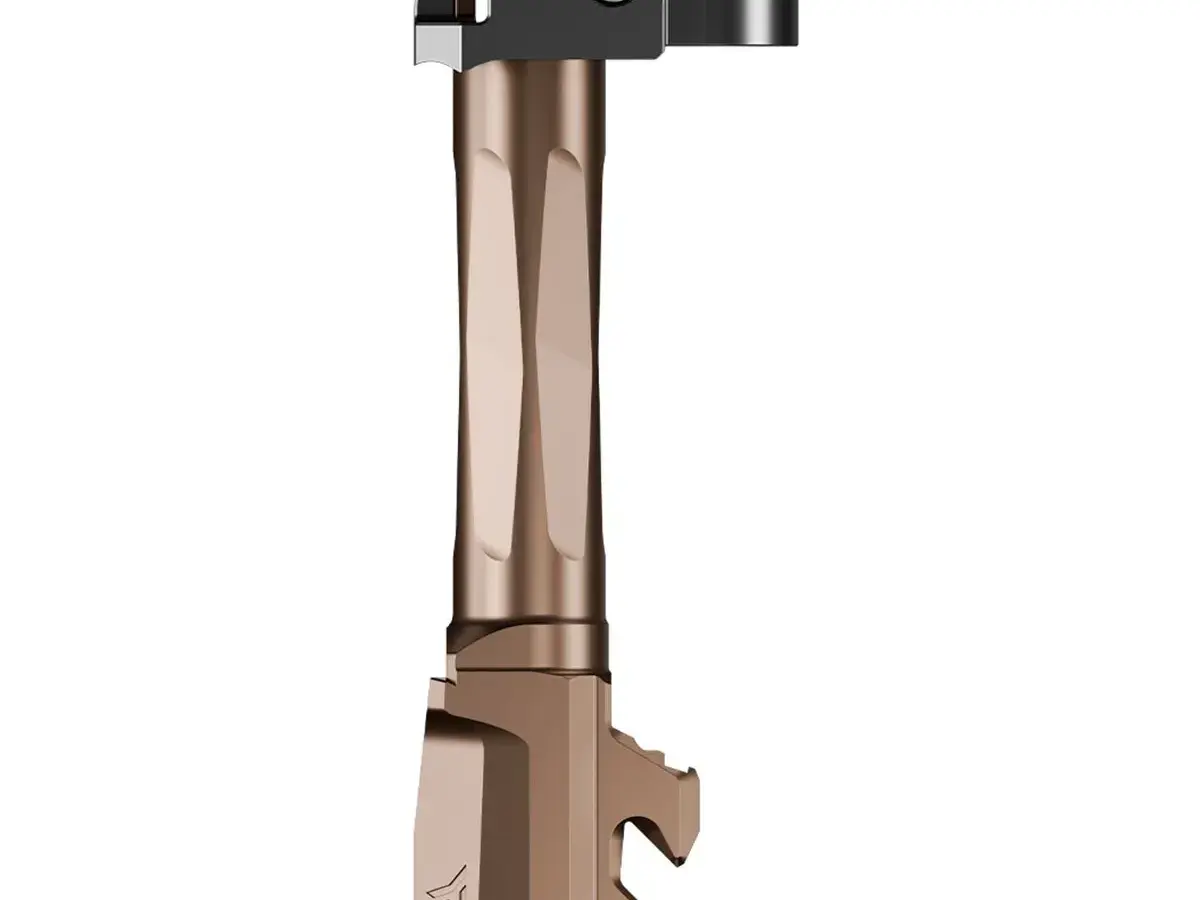RAMJET Barrel W/AFTERBURNER Micro Comp For Glock 43 - Bronze - photo 2