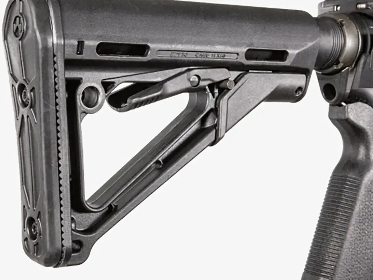 CTR Collapsible Mil-Spec Carbine Stock for AR-15 BLK - photo 2