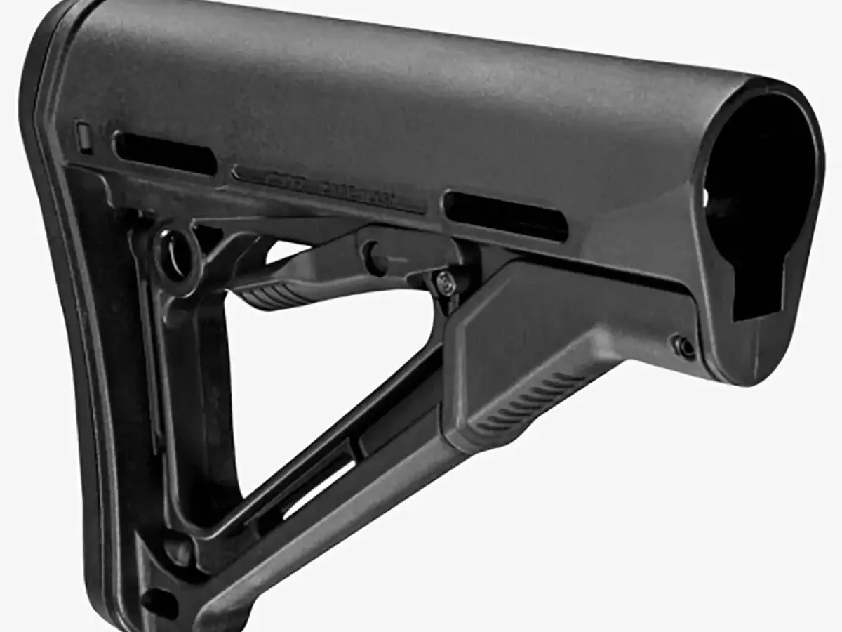 CTR Collapsible Mil-Spec Carbine Stock for AR-15 BLK - photo 3