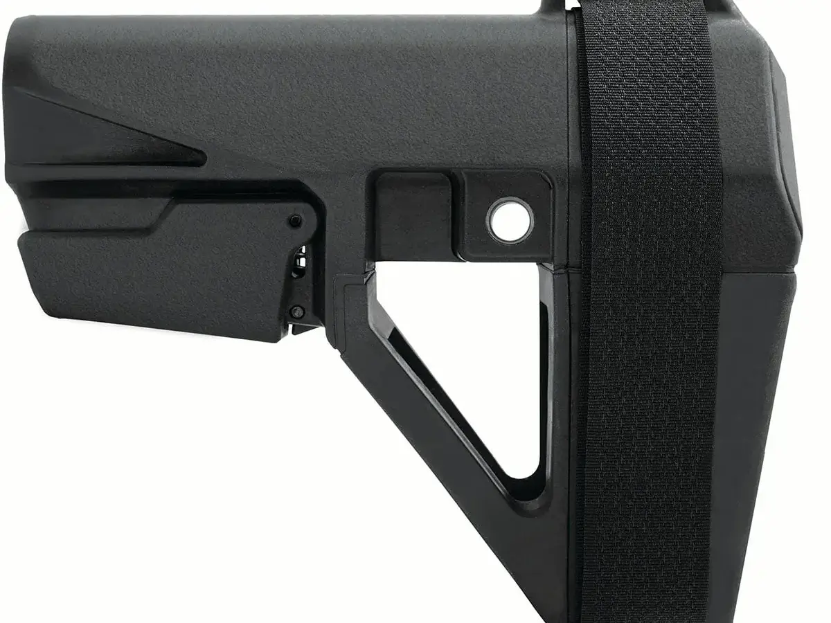 SBA5 5 Position Adjustable Pistol Stabilizing Brace Black