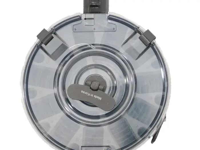 AK-47 75rd Drum Magazine 7.62x39mm Black Steel - photo 2