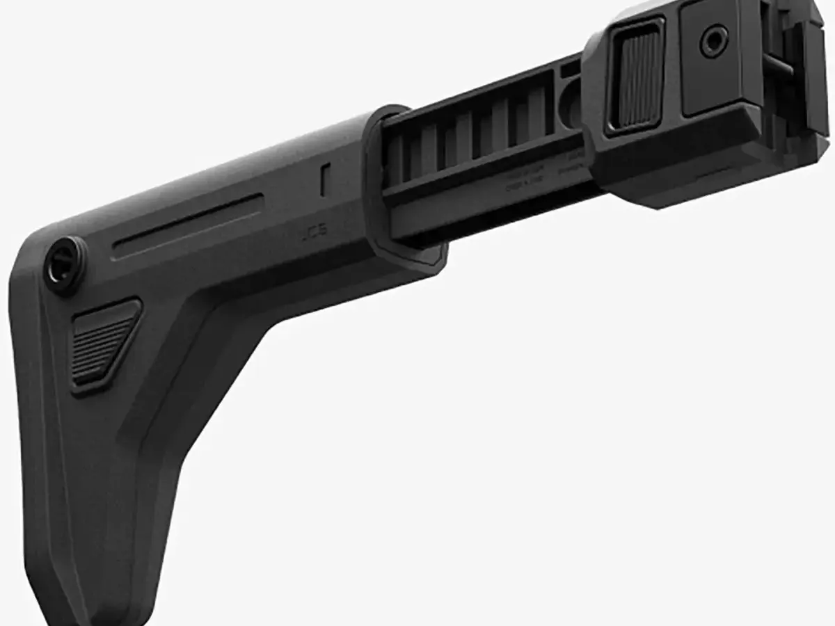 UCS Adjustable Carbine Stock for AR-15 Black - photo 3