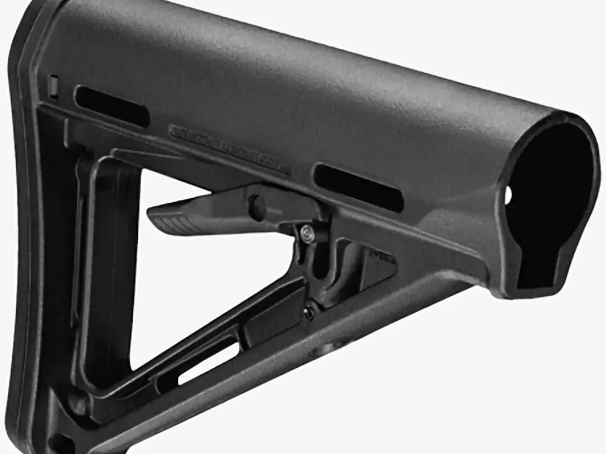 MOE Collapsible Mil-Spec Carbine Stock for AR-15 Black - photo 2