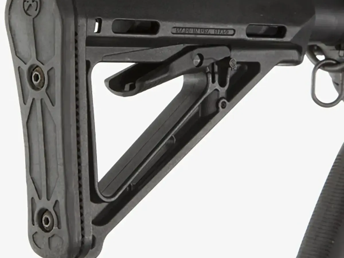 MOE Collapsible Mil-Spec Carbine Stock for AR-15 Black - photo 3