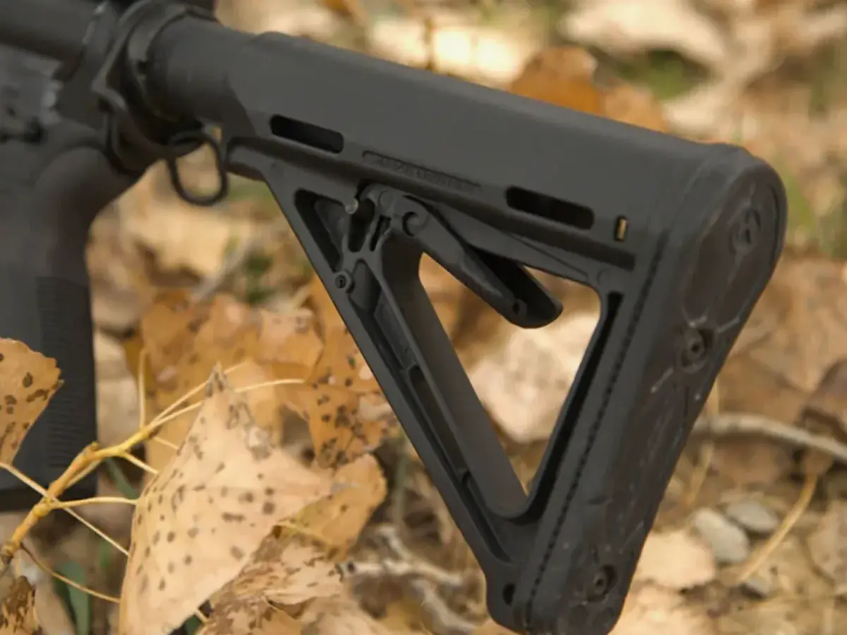 MOE Collapsible Mil-Spec Carbine Stock for AR-15 Black - photo 6