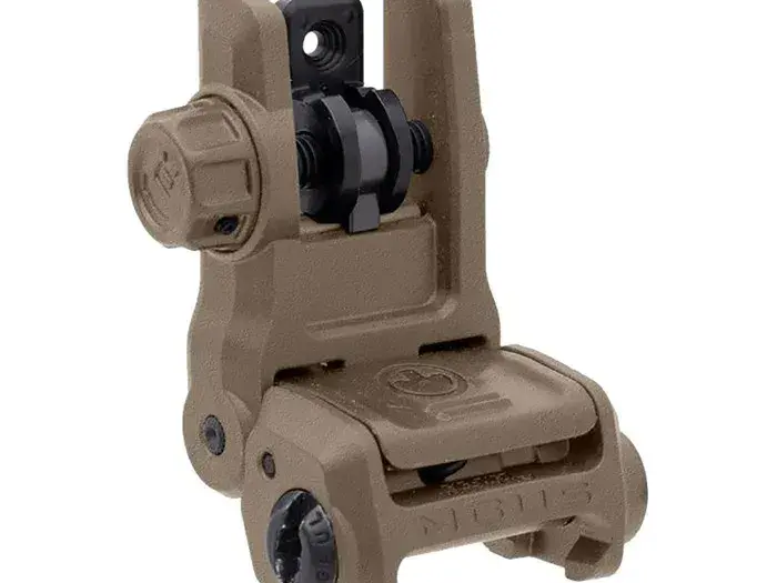 MBUS 3 Rear Sight Flip-Up Adjustable Polymer FDE - photo 2