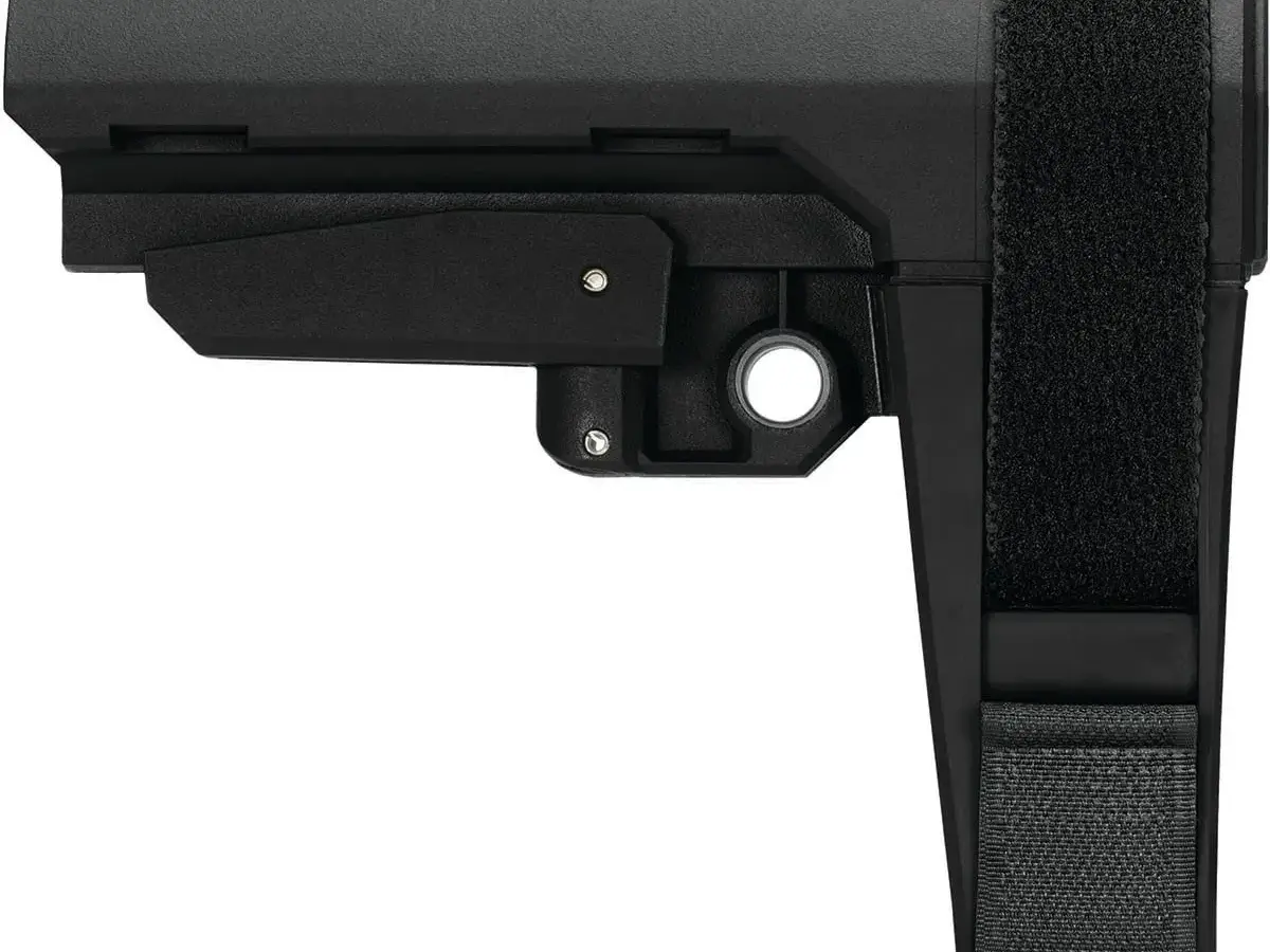 SBA3 5 Position Adjustable Pistol Stabilizing Brace Black