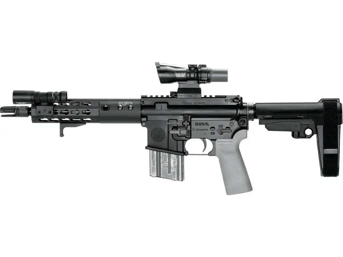 SBA3 5 Position Adjustable Pistol Stabilizing Brace Black - photo 5
