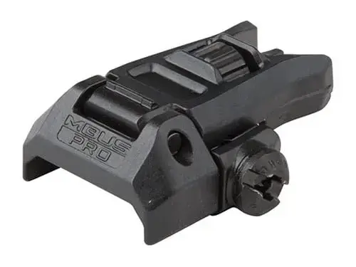 MBUS Pro Front Sight Flip-Up Adjustable Steel Black - photo 7