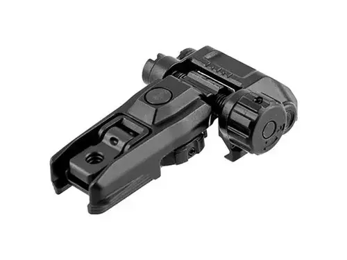 MBUS Pro Rear Sight Flip-Up LR Adjustable 2.6" Steel Black - photo 2