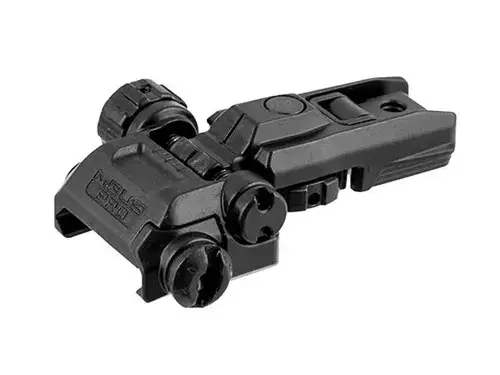 MBUS Pro Rear Sight Flip-Up LR Adjustable 2.6" Steel Black - photo 6