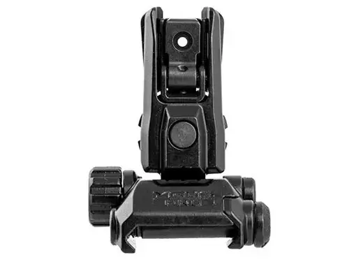 MBUS Pro Rear Sight Flip-Up LR Adjustable 2.6" Steel Black - photo 7
