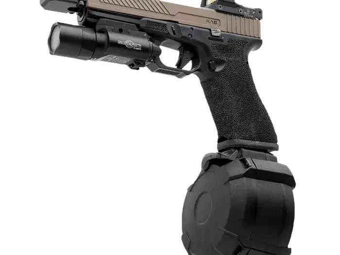 PMAG D-50 GL9 9mm Luger Drum 50RD for Glock Black - photo 4