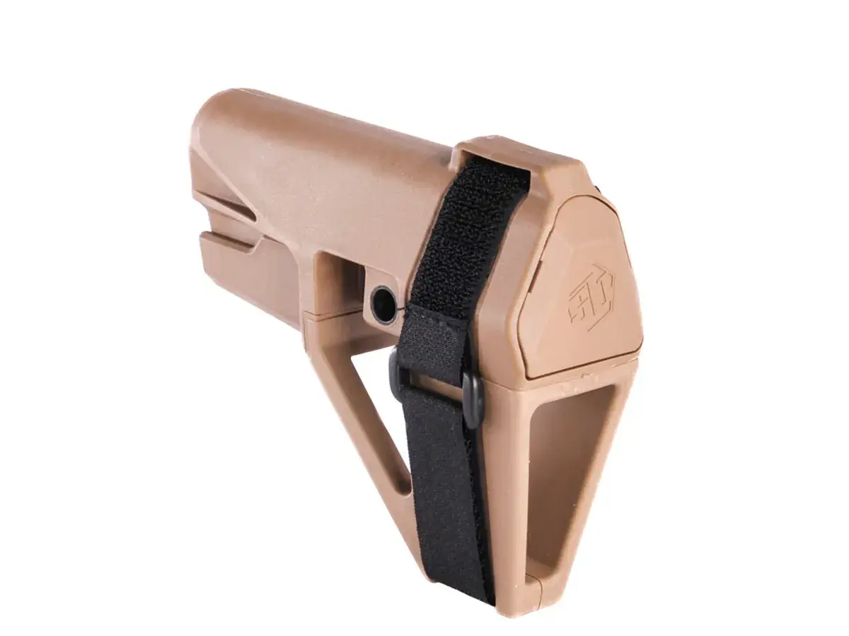 SBA5 5 Position Adjustable Pistol Stabilizing Brace  FDE - photo 3