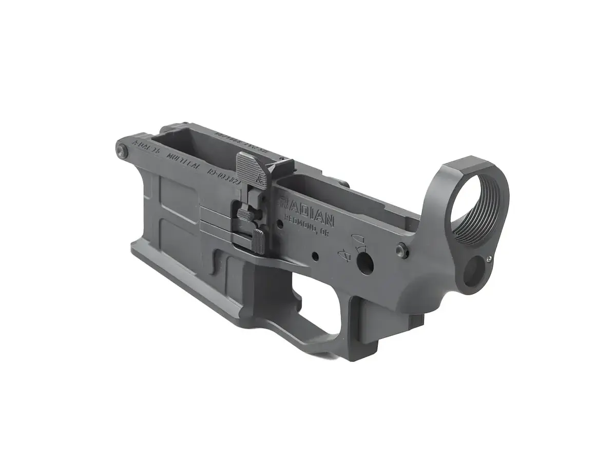 Radian Weapons A-DAC 15 Ambidextrous Lower Receiver, Black - photo 2