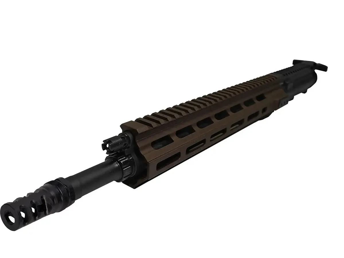MK1 Alpha LT 223 Wylde 14.5"BBL 11.5" MLOK Hdgd Kodiak Brown - photo 3