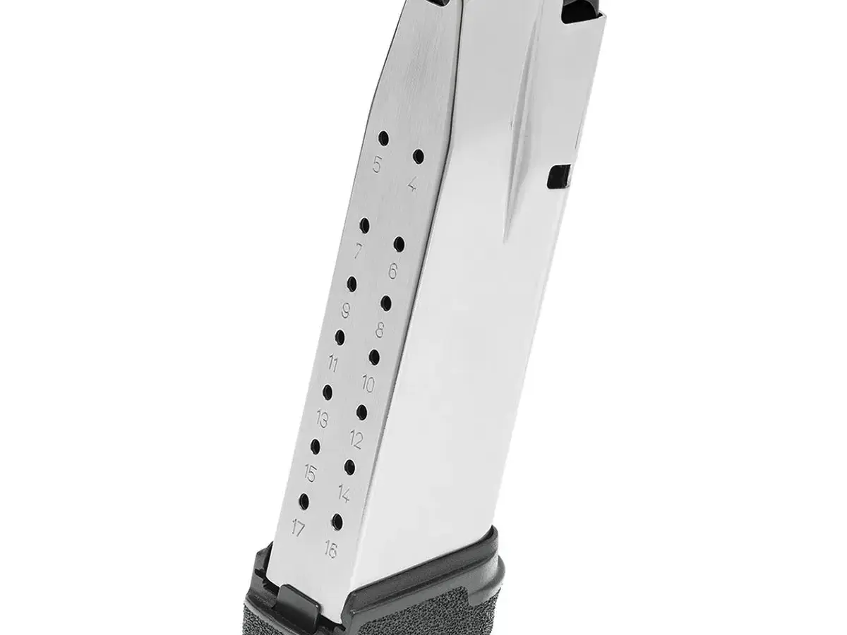 Hellcat Pro 17-Round Stainless Steel Magazine Black