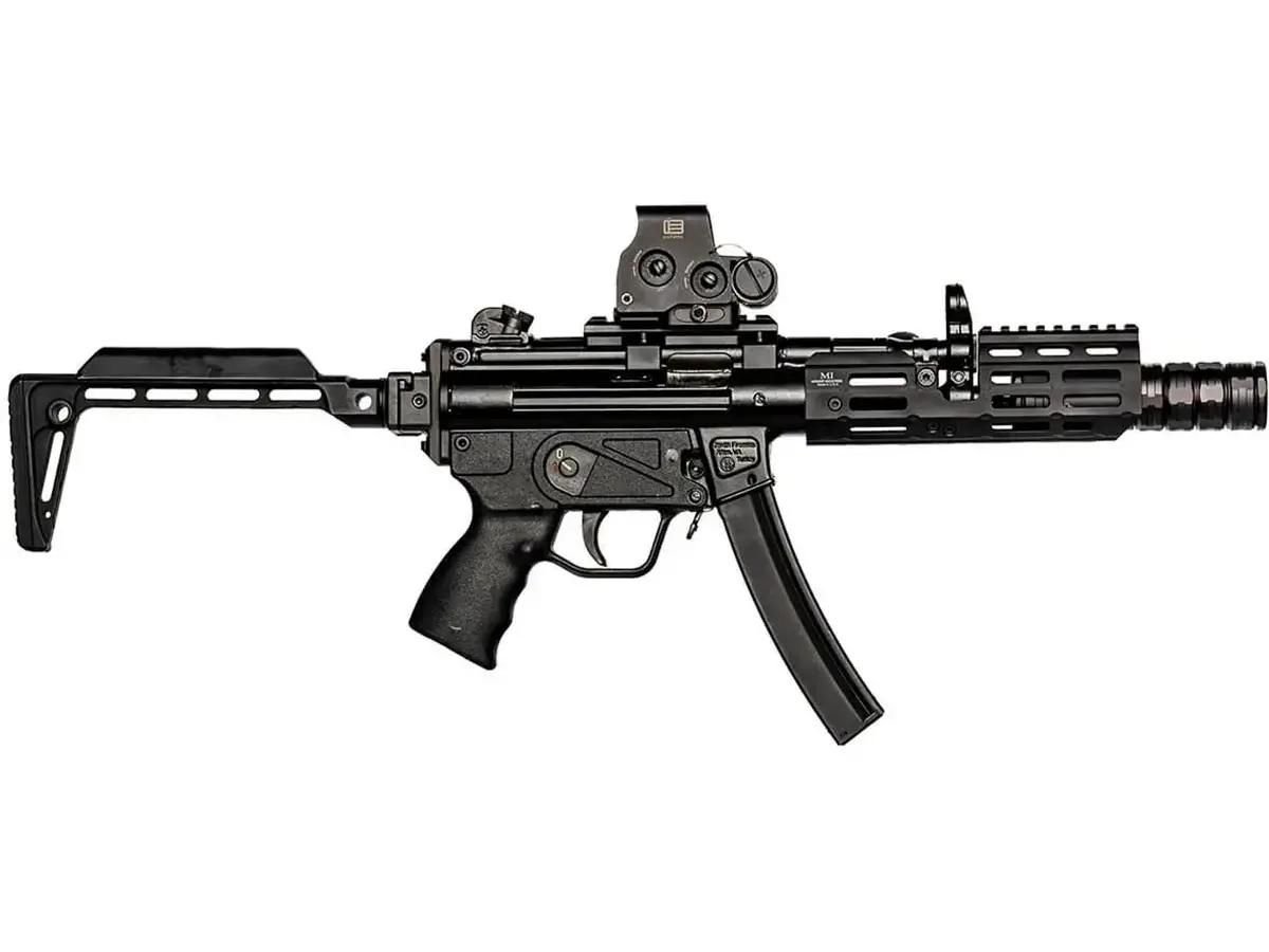 Minimalistic Side Folding Stock - Black - photo 2