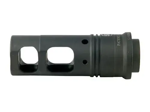 SFMB-556 Muzzle Brake 22 Caliber 1/2-28 SS Black - photo 4