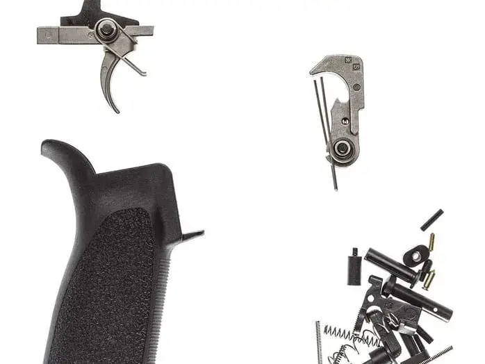 BCMGUNFIGHTER AR-15 Enhanced Lower Parts Kit, BLK
