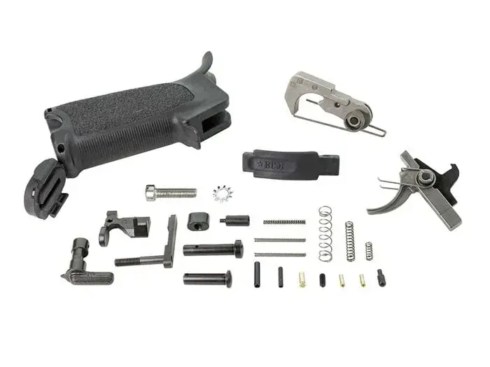 BCMGUNFIGHTER AR-15 Enhanced Lower Parts Kit, BLK - photo 2