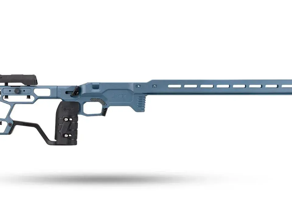 ACC Elite Chassis System For Rem 700 SA RH Titanium Blue