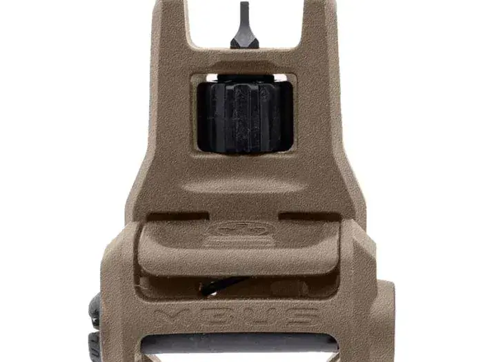 MBUS 3 Front Sight  Flip-Up Adjustable Polymer FDE - photo 3