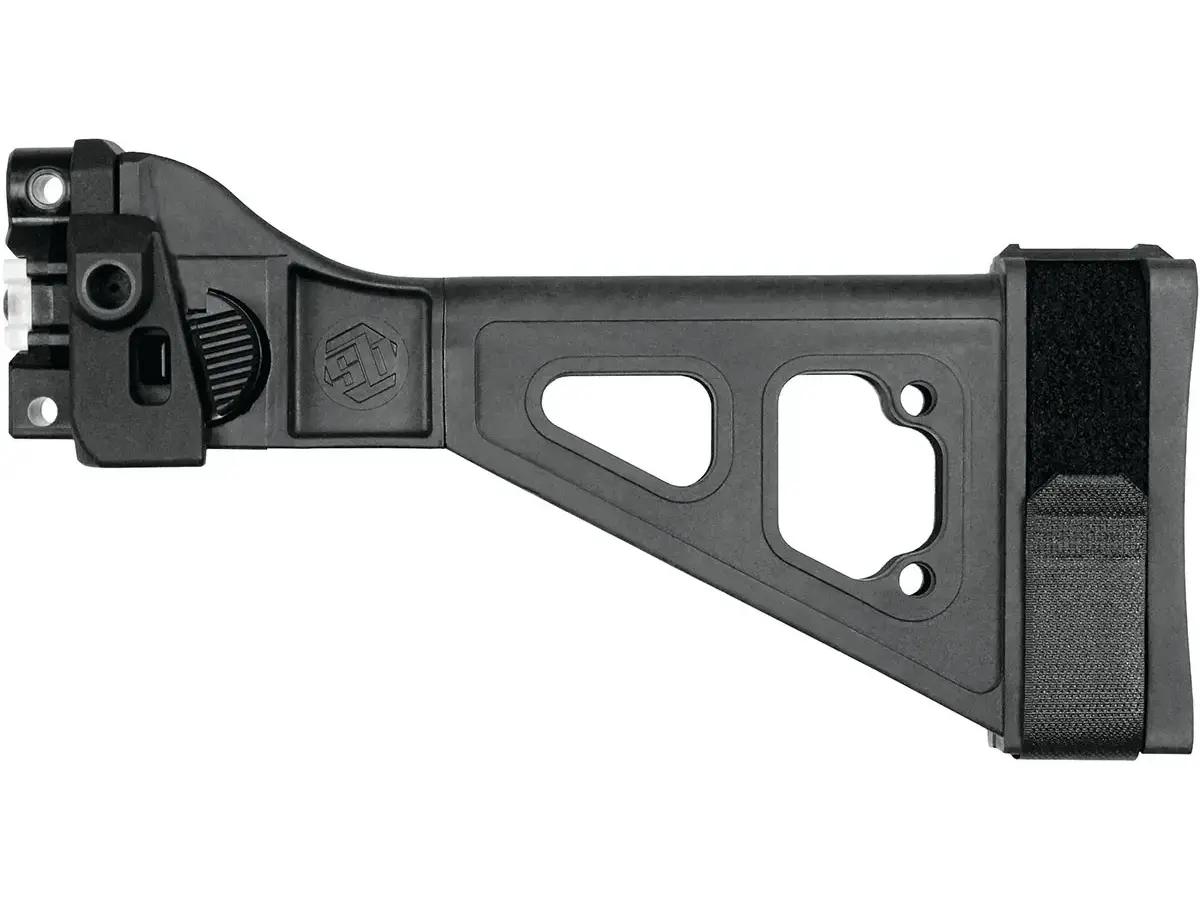 SBT5K Side-Folding Pistol Stabilizing Brace for MP5K Blk - photo 7