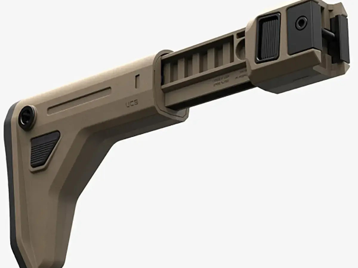 UCS Adjustable Carbine Stock for AR-15 FDE - photo 4