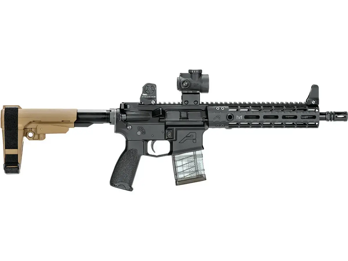 SBA3 5 Position Adjustable Pistol Stabilizing Brace FDE - photo 4