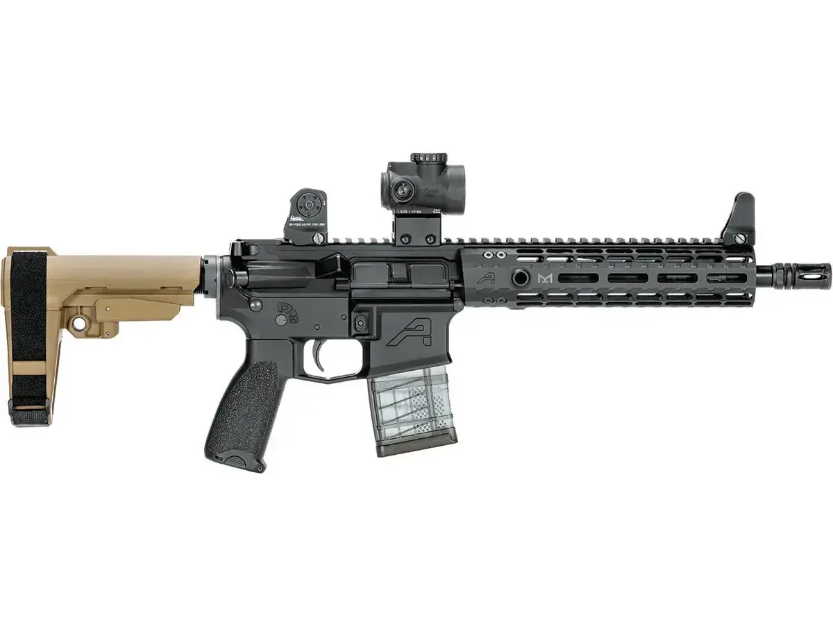 SBA3 5 Position Adjustable Pistol Stabilizing Brace FDE - photo 5
