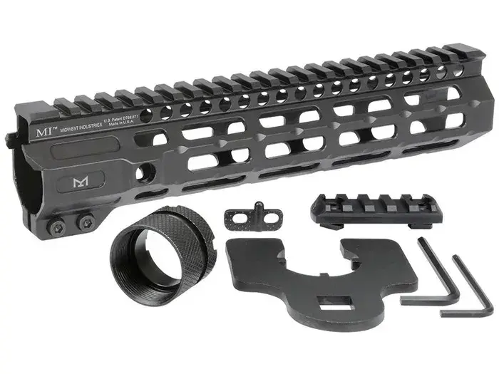 Combat Handguard M-LOK Aluminum 9.5" Black