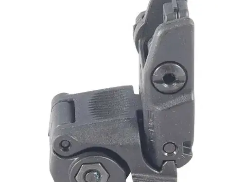 MBUS Rear Sight Flip-Up Polymer for AR-15 Black - photo 5