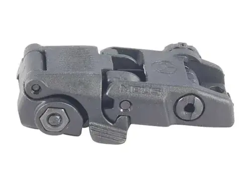 MBUS Rear Sight Flip-Up Polymer for AR-15 Black - photo 8