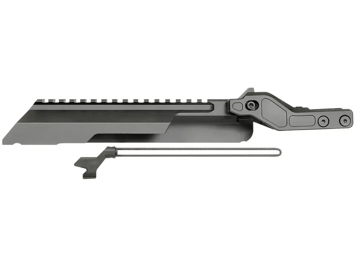 AK Alpha Series Krank Railed Top Cover Black