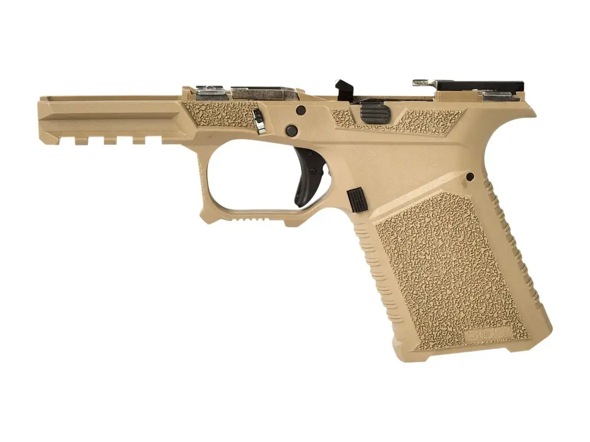 SCT Manufacturing Assembled Frame for Gen 3 G19, G23, & G32 Polymer, FDE