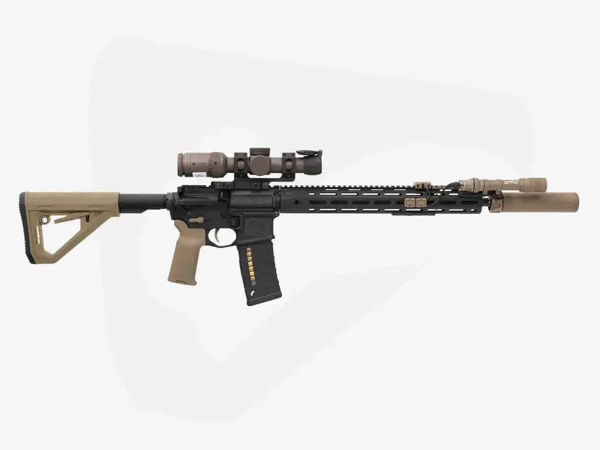 DT Collapsible Mil-Spec Carbine Stock for AR-15 FDE - photo 3